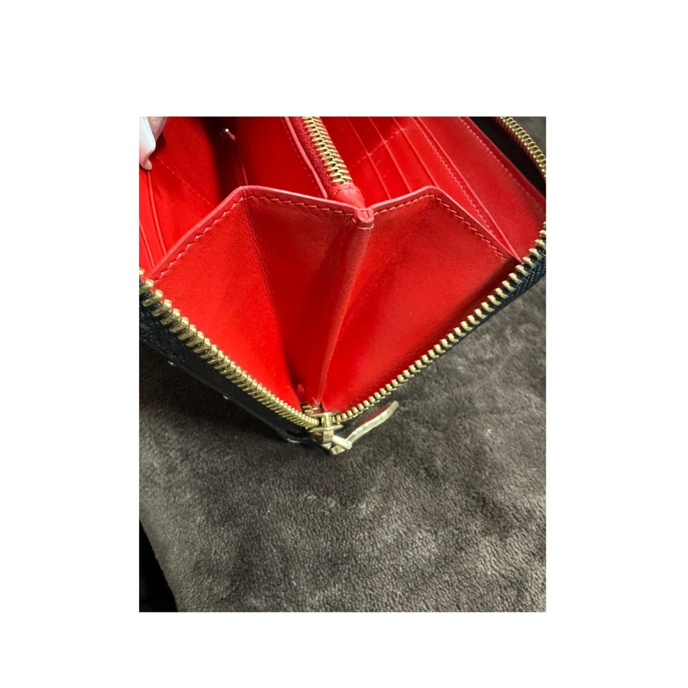 Christian Louboutin Women's Panettone Studded Calfskin Wallet - Picture 13 of 17